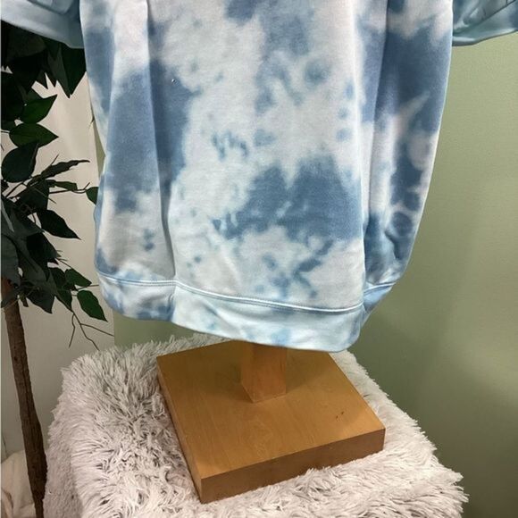 Sonoma OX blue tie dye‎ short sleeve sweatshirt new with tags - Picture 6 of 15